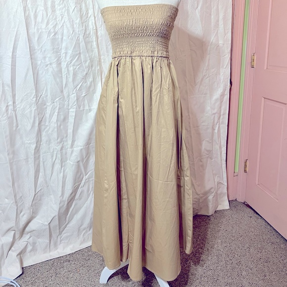 NWT khaki maxi - Picture 7 of 10
